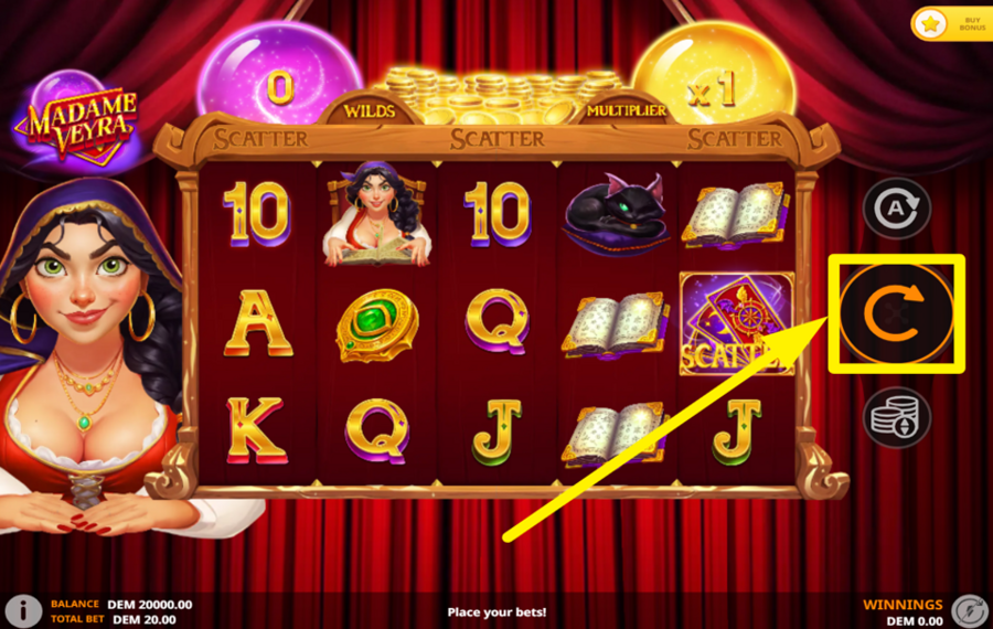 Madame Veyra COMMENCEZ VOTRE JEU !