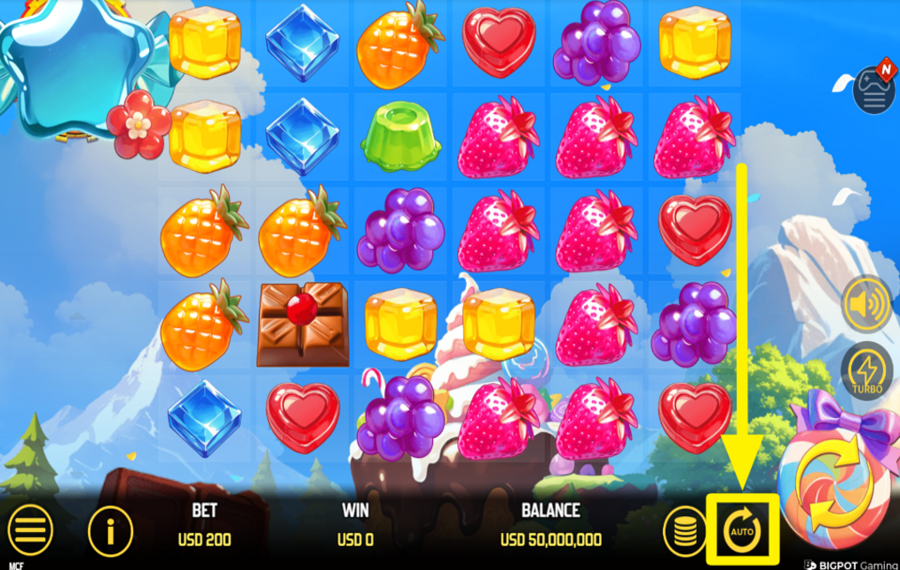 Magic Candy Factory ИСПОЛЬЗУЙТЕ АВТОВОСПРОИЗВЕДЕНИЕ.