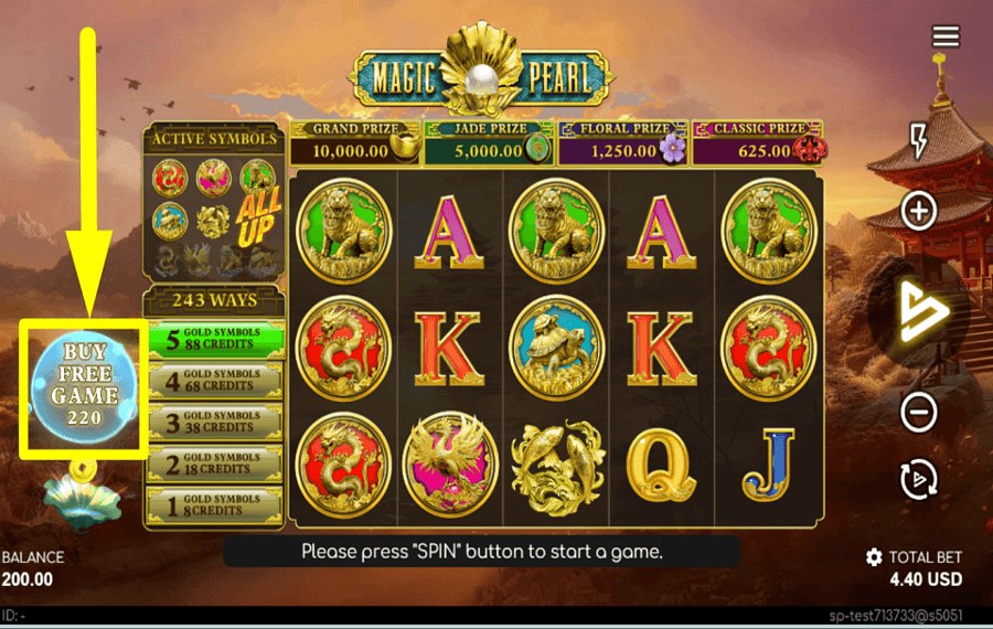 Magic Pearl RÉCLAMEZ DES TOURS SUPPLÉMENTAIRES.