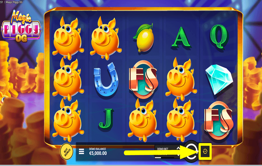 Magic Piggy OG CONTINUE AUTOMATICALLY.