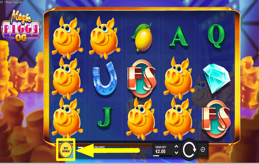 Magic Piggy OG COLLECT BONUSES.