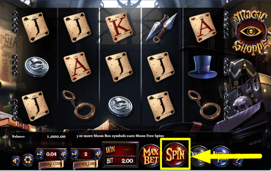 Magic Shoppe JUGAR EL JUEGO.