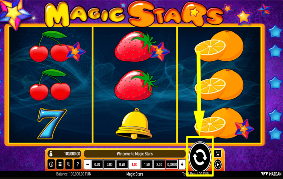 Magic Stars GIRA LOS CARRETES.