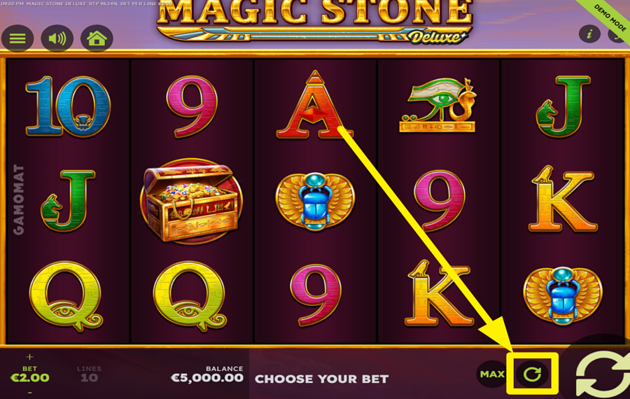 Magic Stone Deluxe USE THE AUTOPLAY FEATURE.