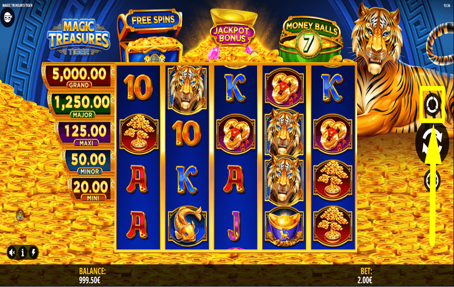 Magic Treasures Tiger ABILITA RIPRODUZIONE AUTOMATICA.
