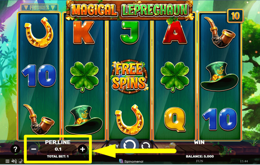 Magical Leprechaun CHOISISSEZ VOTRE MISE.