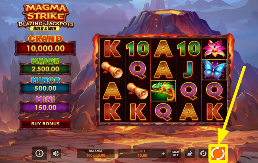 Magma Strike Blazing Jackpots Hold and Win IGNITE THE EXCITEMENT!