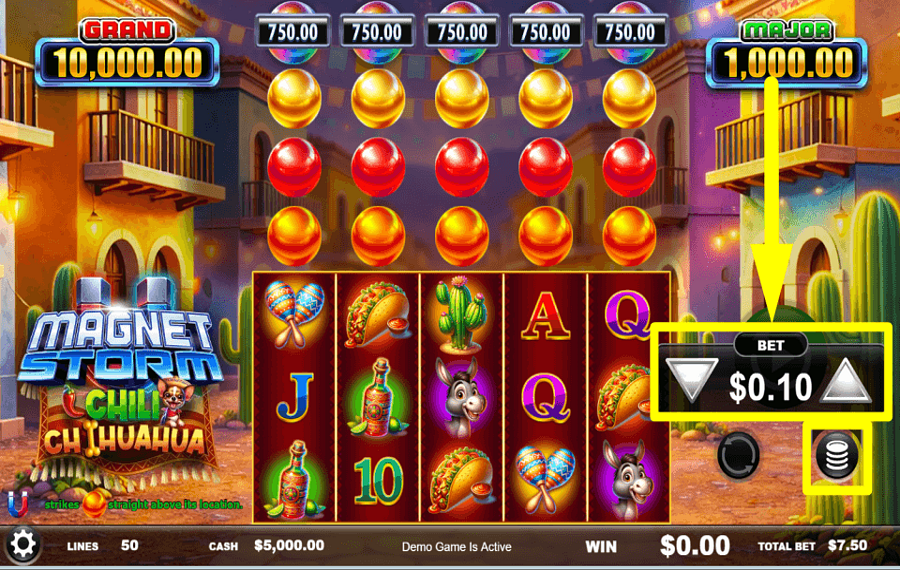 Magnet Storm Chili Chihuahua MODIFY YOUR WAGER.