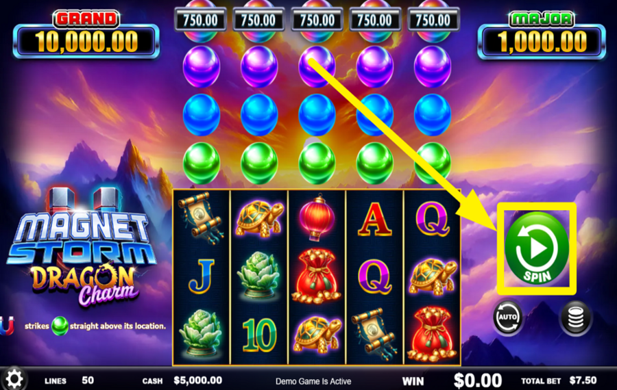 Magnet Storm Dragon Charm EMBARK ON YOUR GAME!