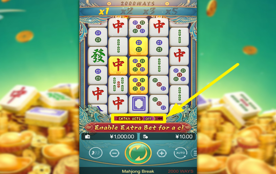 Mahjong Break 賭け金を増やしたいですか？