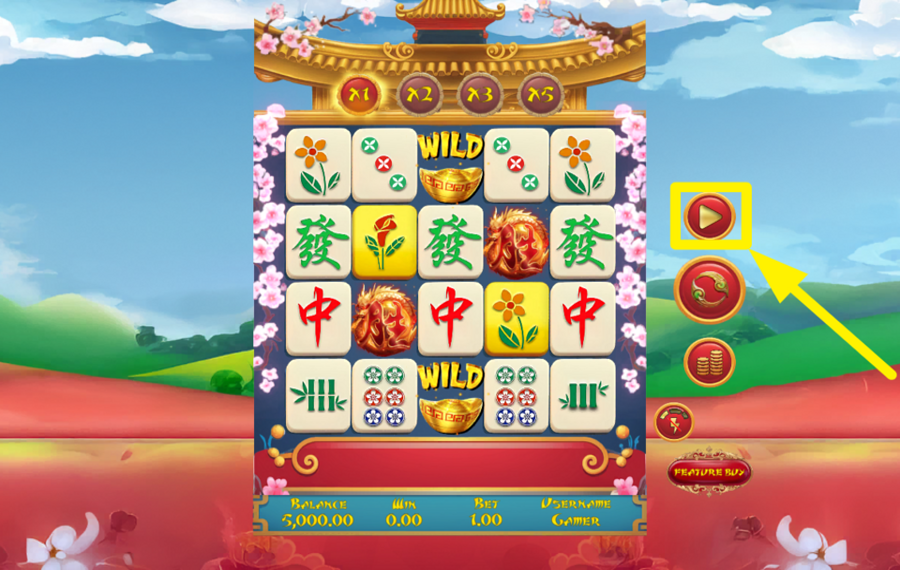 Mahjong Fortune AVVIA LA GIOCO AUTOMATICA.