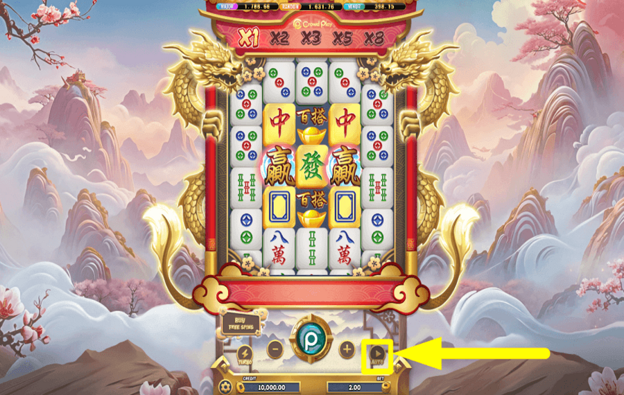 Mahjong Frenzy TOURNER AUTOMATIQUEMENT.