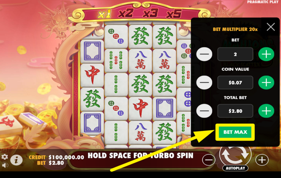 Mahjong Wins 3 Black Scatter ESTABLEZCA LA APUESTA MÁXIMA.