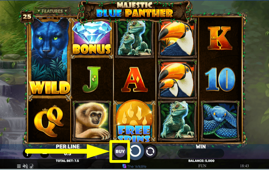 Majestic Blue Panther COMPRA GIROS ADICIONALES.