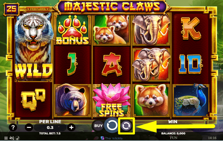 Majestic Claws CONTINUER AVEC LA LECTURE AUTOMATIQUE.