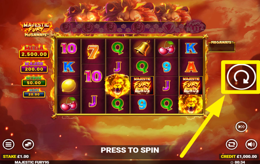 Majestic Fury Megaways SPIN FOR VICTORY!