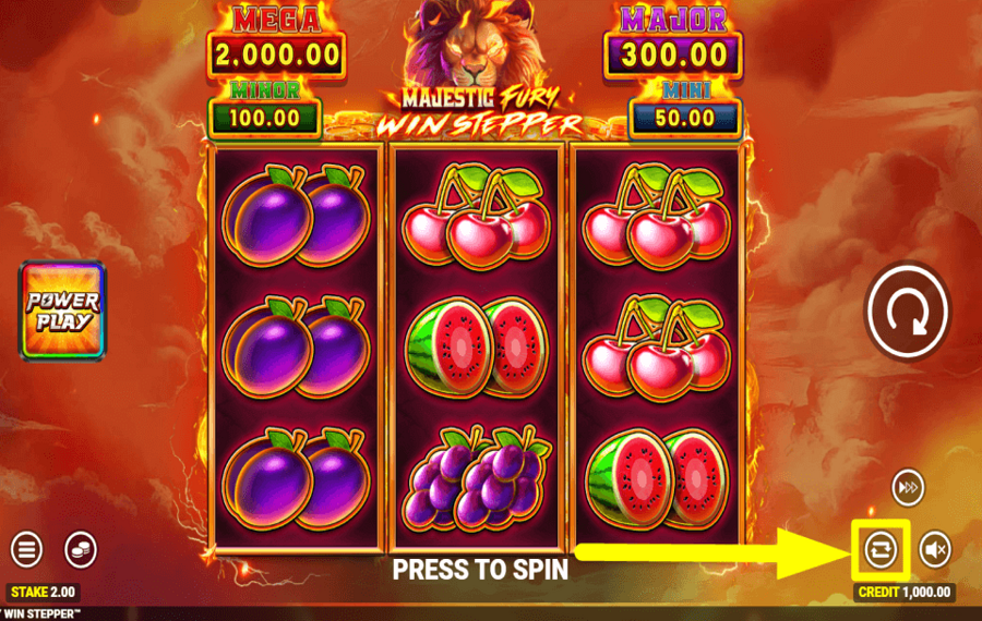 Majestic Fury Win Stepper НАСТРОЙТЕ АВТОВОСПРОИЗВЕДЕНИЕ.