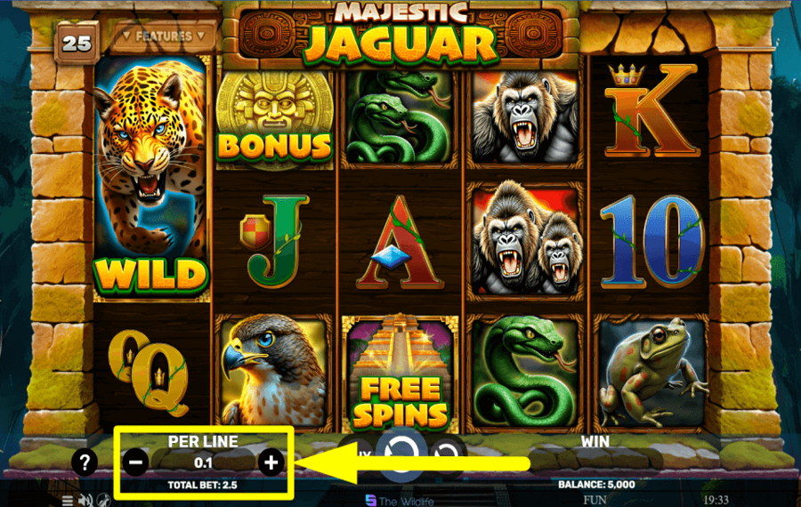 Majestic Jaguar DÉTERMINEZ LES ENJEUX.