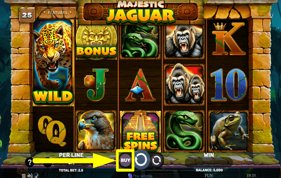 Majestic Jaguar ACHETEZ DES TOURS.