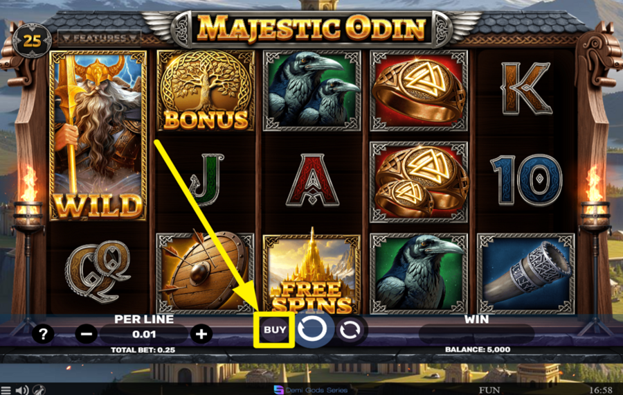 Majestic Odin TOURS GRATUITS, PLUS DE GAINS ?