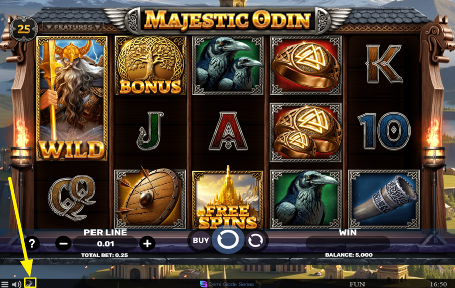 Majestic Odin PASSEZ À LA VITESSE SUPÉRIEURE.