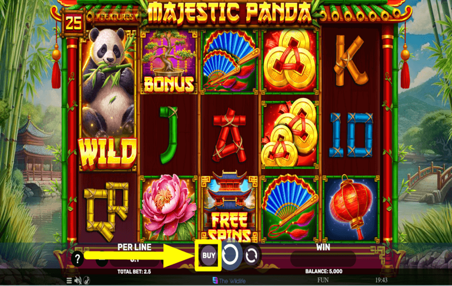 Majestic Panda SPINS KAUFEN.