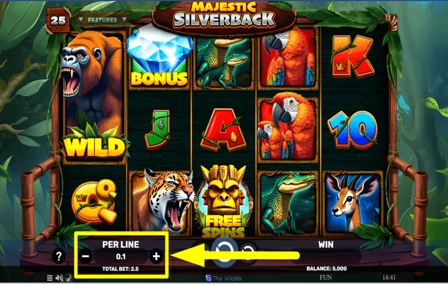 Majestic Silverback KONTROLLIEREN SIE IHREN EINSATZ.