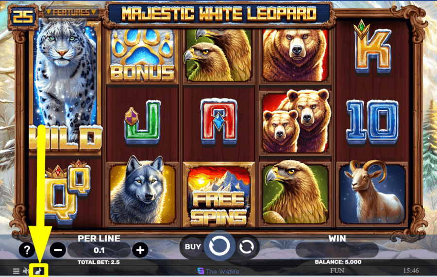 Majestic White Leopard ACCÉLÉREZ LE RYTHME.