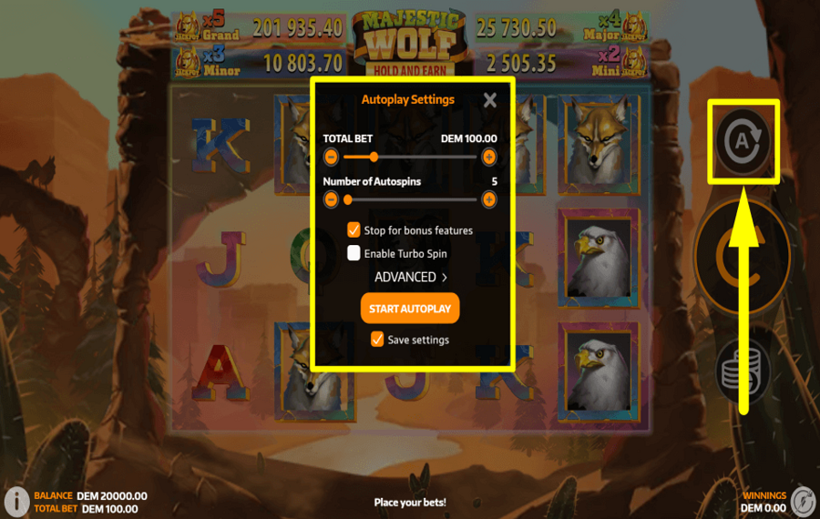 Majestic Wolf ПРОДОЛЖИТЕ АВТОИГРУ.