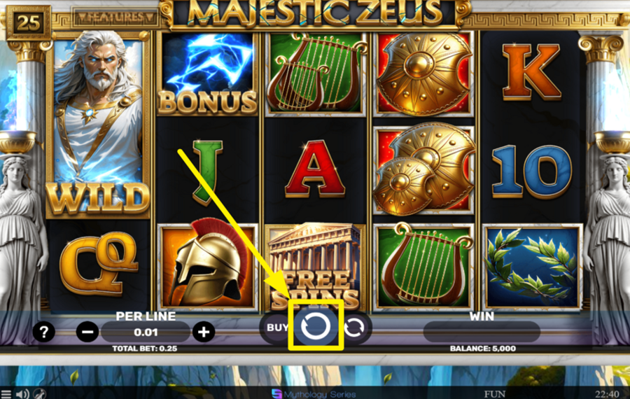 Majestic Zeus PARTICIPATE IN THE FUN!