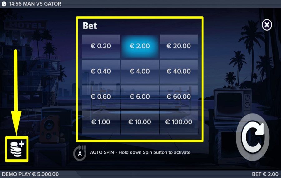 Man vs Gator ВЫБЕРИТЕ СТАВКУ.