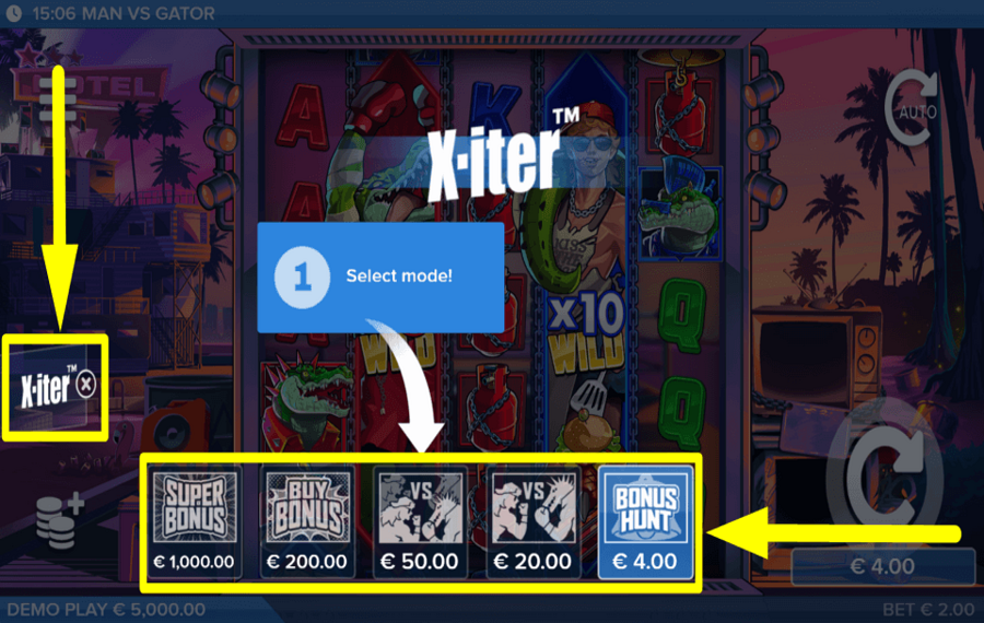 Man vs Gator ВОСПОЛЬЗУЙТЕСЬ БОНУСОМ.