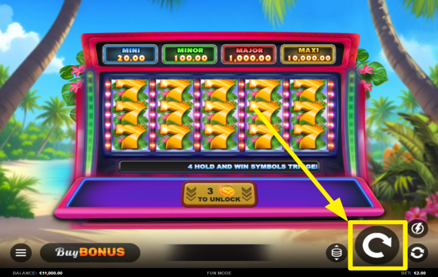 Mango Multi 7s Hold and Win SPIN TO WIN!