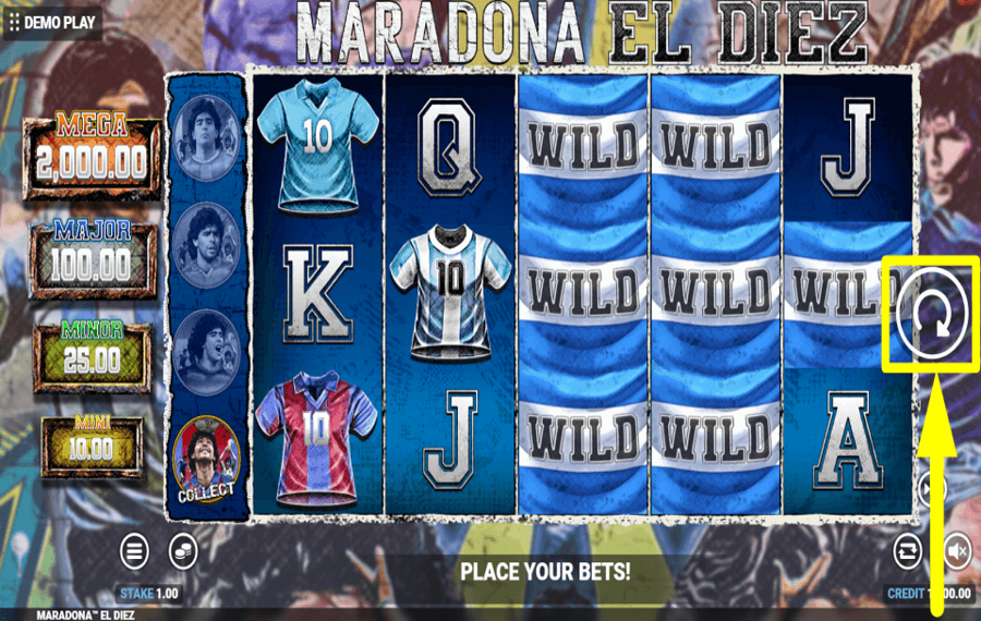 Maradona El Diez TIME TO PLAY.