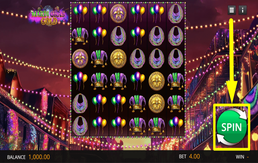 Mardi Gras Gold CLAIM REWARDS.