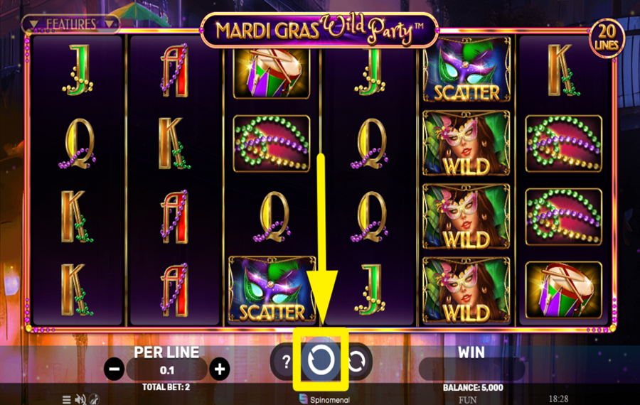 Mardi Gras Wild Party JOUER LE JEU.