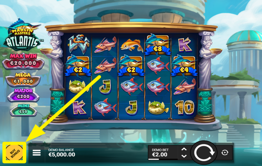 Marlin Masters Atlantis GRAB A BONUS!