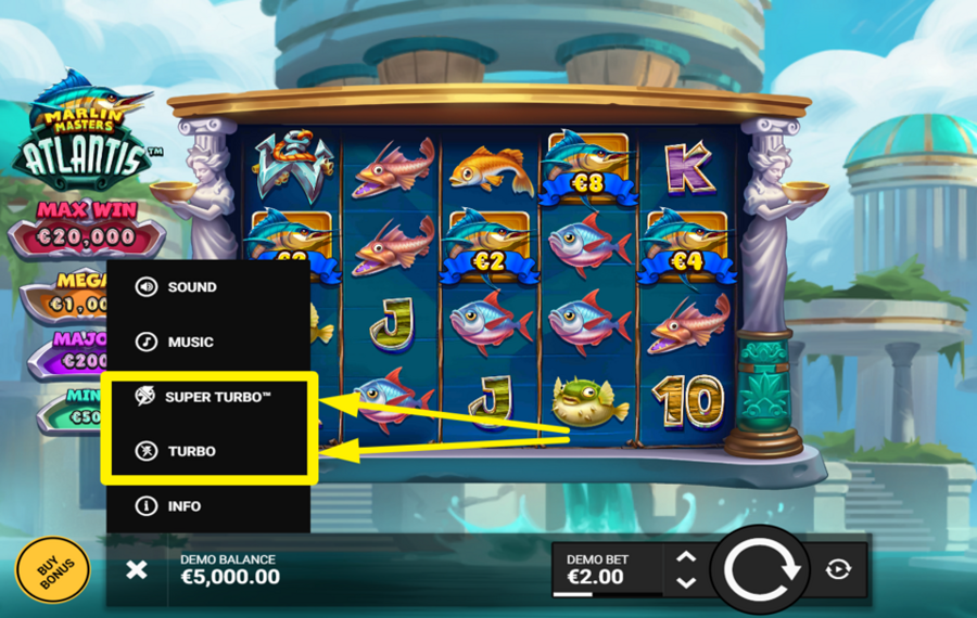 Marlin Masters Atlantis QUICKEN THE GAME.