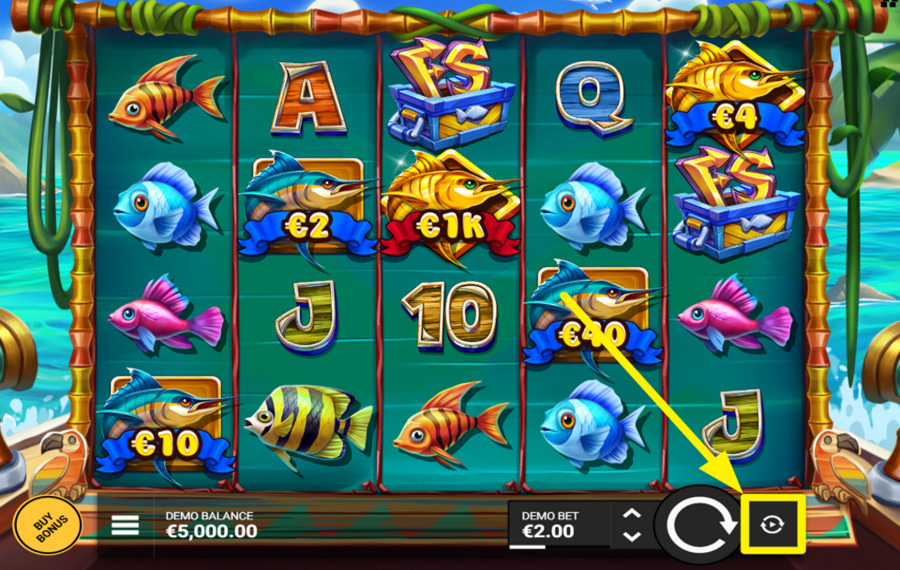 Marlin Masters The Big Haul ACTIVATE AUTOMATIC PLAY.