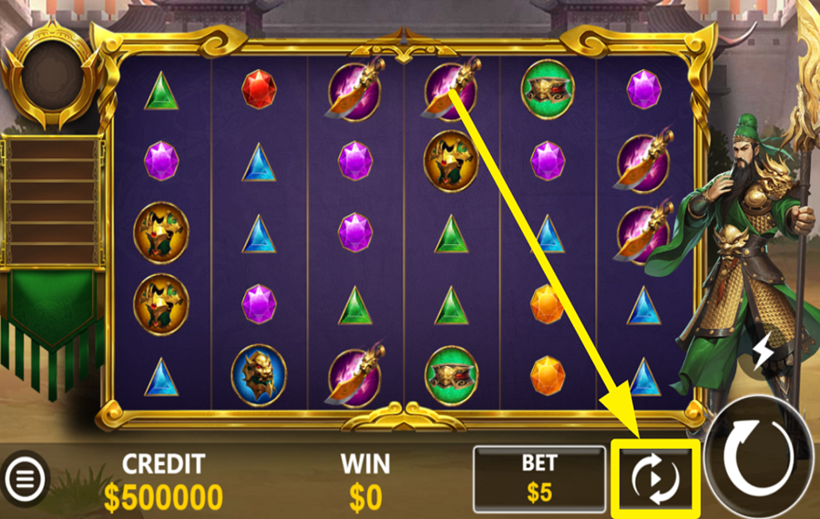 Martial Saint Guan Yu UTILIZZA LE SPIN AUTOMATIZZATE.