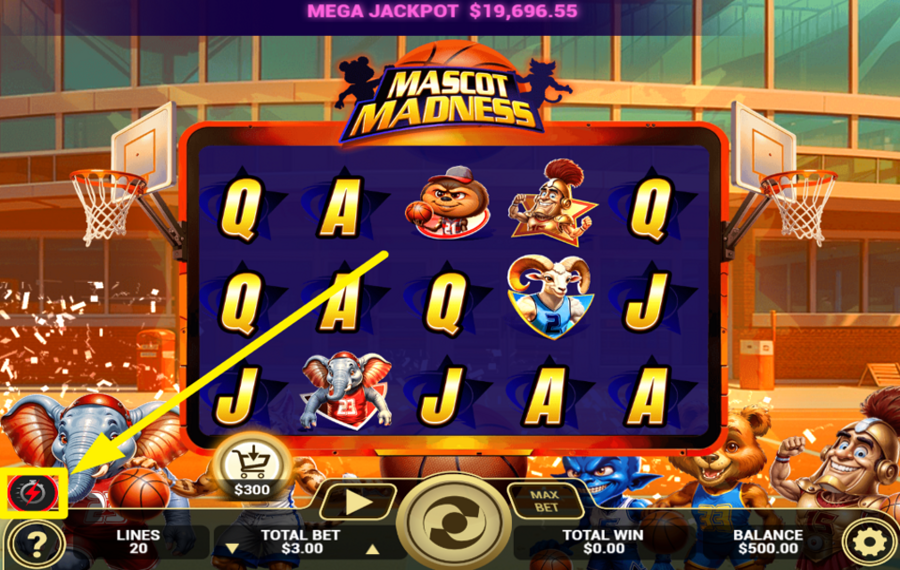 Mascot Madness ВКЛЮЧИТЕ БЫСТРУЮ ВОСПРОИЗВЕДЕНИЕ.