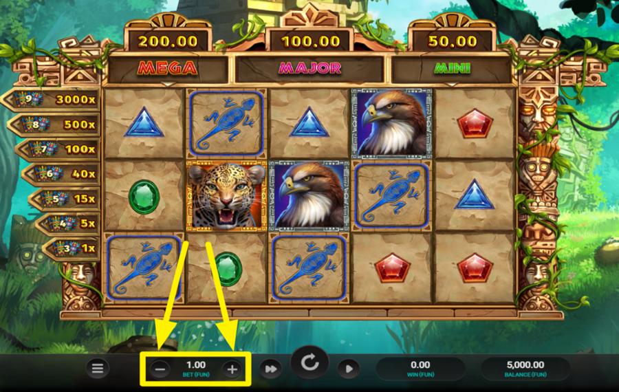 Masked Treasures ESTABLECE TU APUESTA.