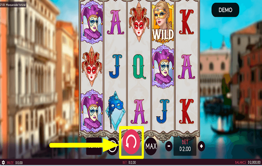 Masquerade Fortune ZIEHE AUF DEN PREIS.
