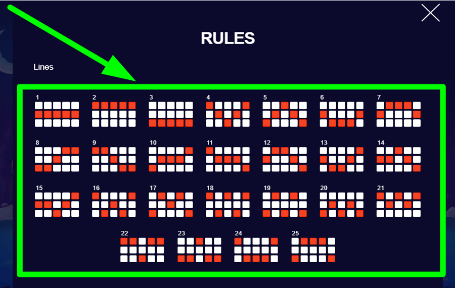 Master of Xmas Scegli le linee di pagamento. 