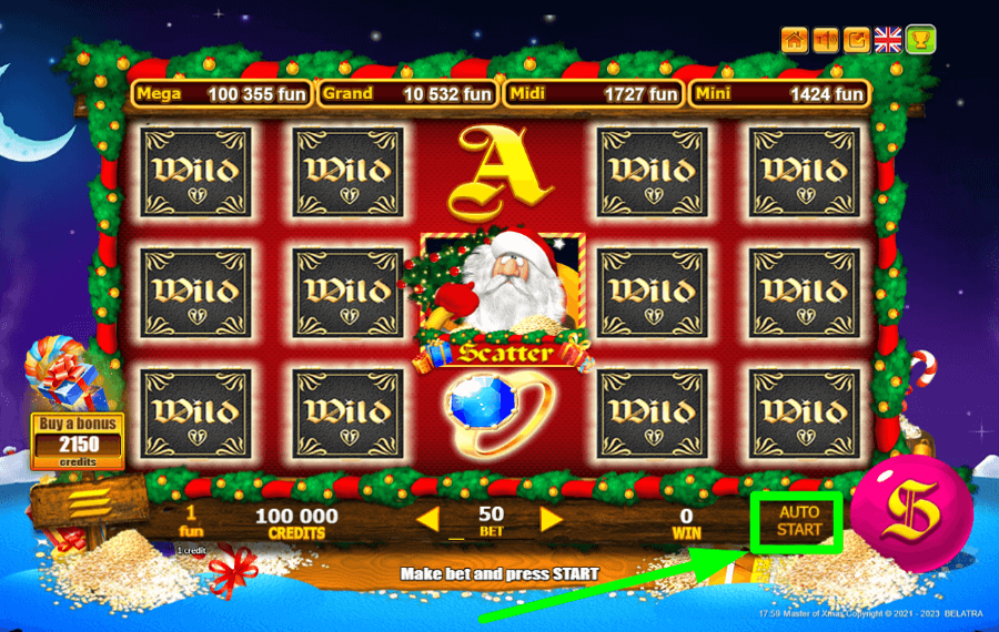 Master of Xmas Riproduzione automatica