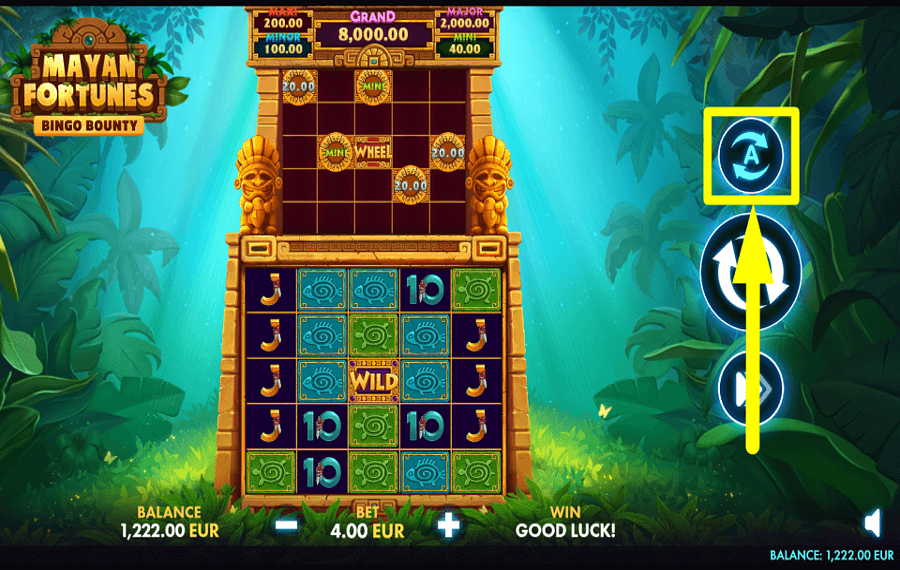 Mayan Fortunes Bingo Bounty ВКЛЮЧИТЬ АВТОВОСПРОИЗВЕДЕНИЕ.