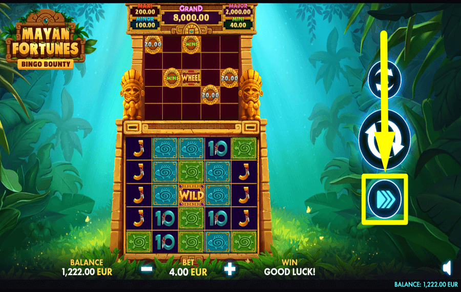 Mayan Fortunes Bingo Bounty ВКЛЮЧИТЕ ТУРБО.