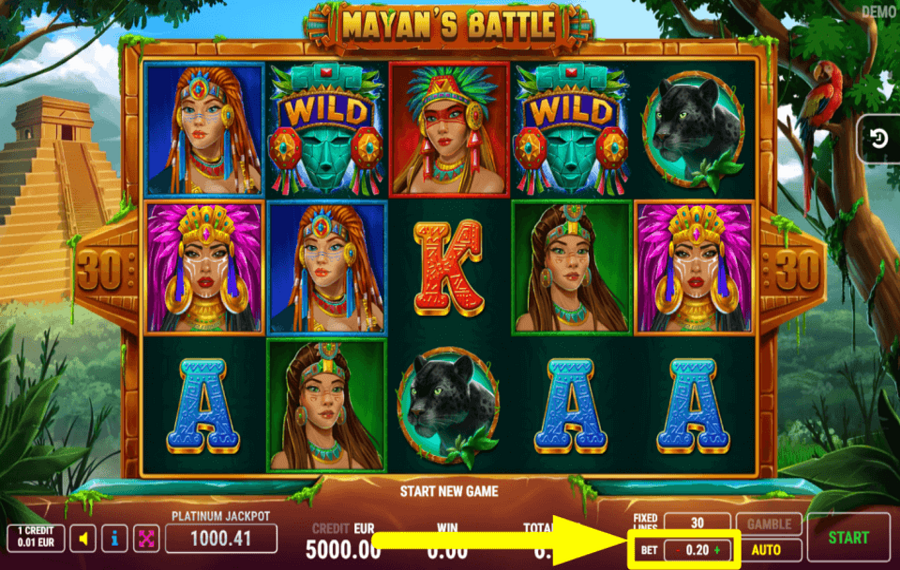 Mayans Battle ДЕЛАЙТЕ СТАВКУ.