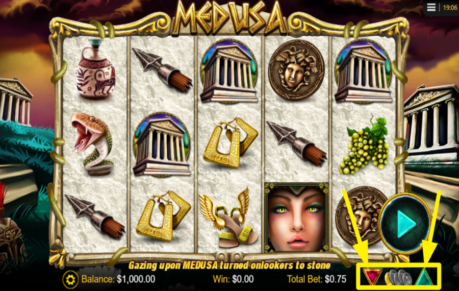 Medusa PASSEN SIE IHREN EINSATZ AN.