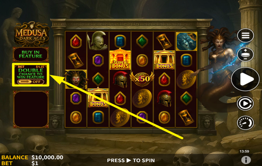 Medusa Dark Ages BOOST YOUR WINNING CHANCES.